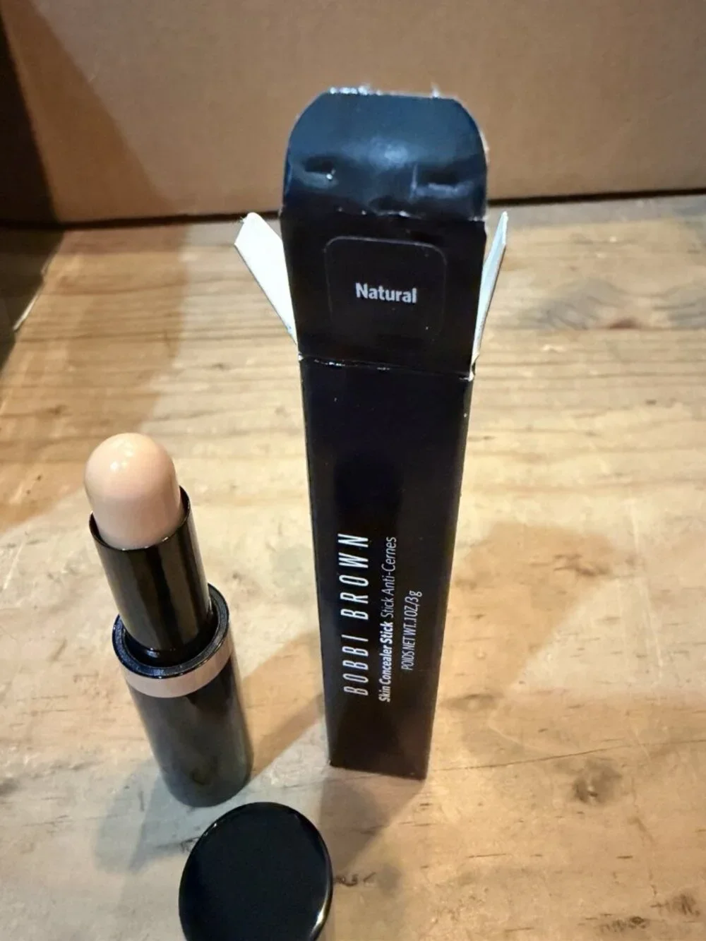Bobbi Brown Skin Concealer Stick In NATURAL .1oz/3g New W/ Box